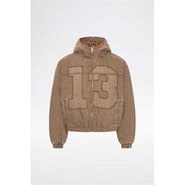 Lost Boys Archives Thirteen Denim Jacket Washed Brown